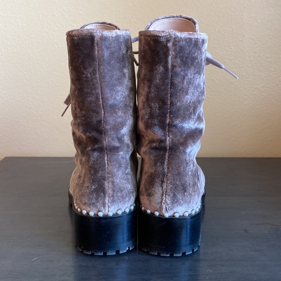 Stuart Weitzman Allie boot in Desert Rose - Picture 4 of 8